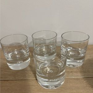 Floating Bubble 2inch shot glasses, set of 4, Excellent condition